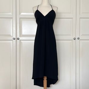 NWT Aritzia Wilfred Cosimo dress with low back and high low hem